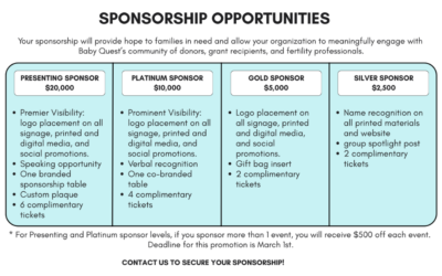 2026 Event Sponsorships