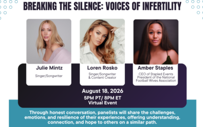 August 18 – Breaking the Silence: Voices of Infertility