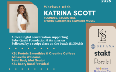 April 28 – Workout With Katrina Scott – Baby Quest Speaker Series